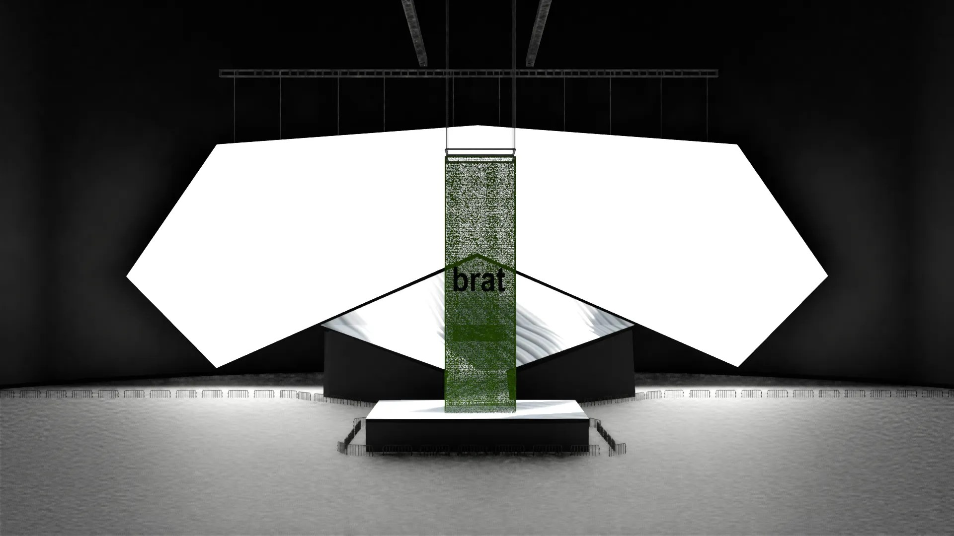 Charlie XCX stage design final impresive render phase